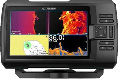 Ремонт эхолотов  Garmin Striker Vivid 7sv в Казани